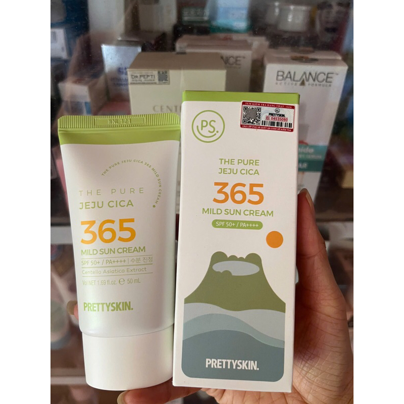 Kem chống nắng jeju cica