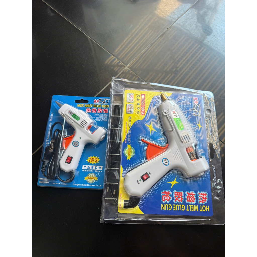 ( 1 Cây ) Súng Bắn Keo Nến Silicon HOT MELT GLUE GUN loại To và Nhỏ