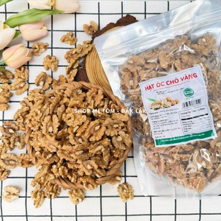 500GRAM ÓC CHÓ VÀNG (ÓC CHÓ VÀNG NHÂN HOẶC ÓC CHÓ VÀNG NGUYÊN VỎ)