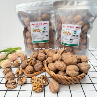 500GRAM ÓC CHÓ VÀNG (ÓC CHÓ VÀNG NHÂN HOẶC ÓC CHÓ VÀNG NGUYÊN VỎ)