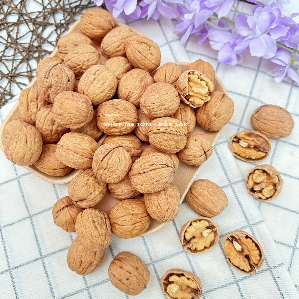 500GRAM ÓC CHÓ VÀNG (ÓC CHÓ VÀNG NHÂN HOẶC ÓC CHÓ VÀNG NGUYÊN VỎ)