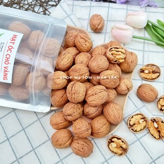 500GRAM ÓC CHÓ VÀNG (ÓC CHÓ VÀNG NHÂN HOẶC ÓC CHÓ VÀNG NGUYÊN VỎ)