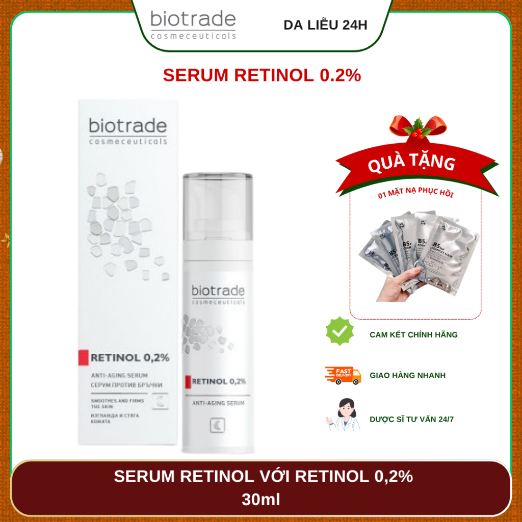 ✅ BIOTRADE Serum Retinol Biotrade Retinol 0,2%