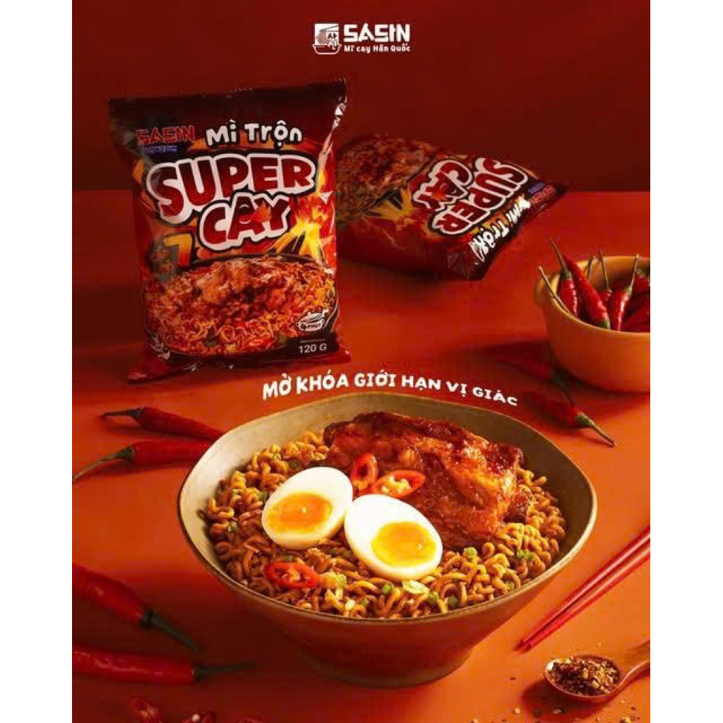 5 gói mì trộn sasin giá rẻ