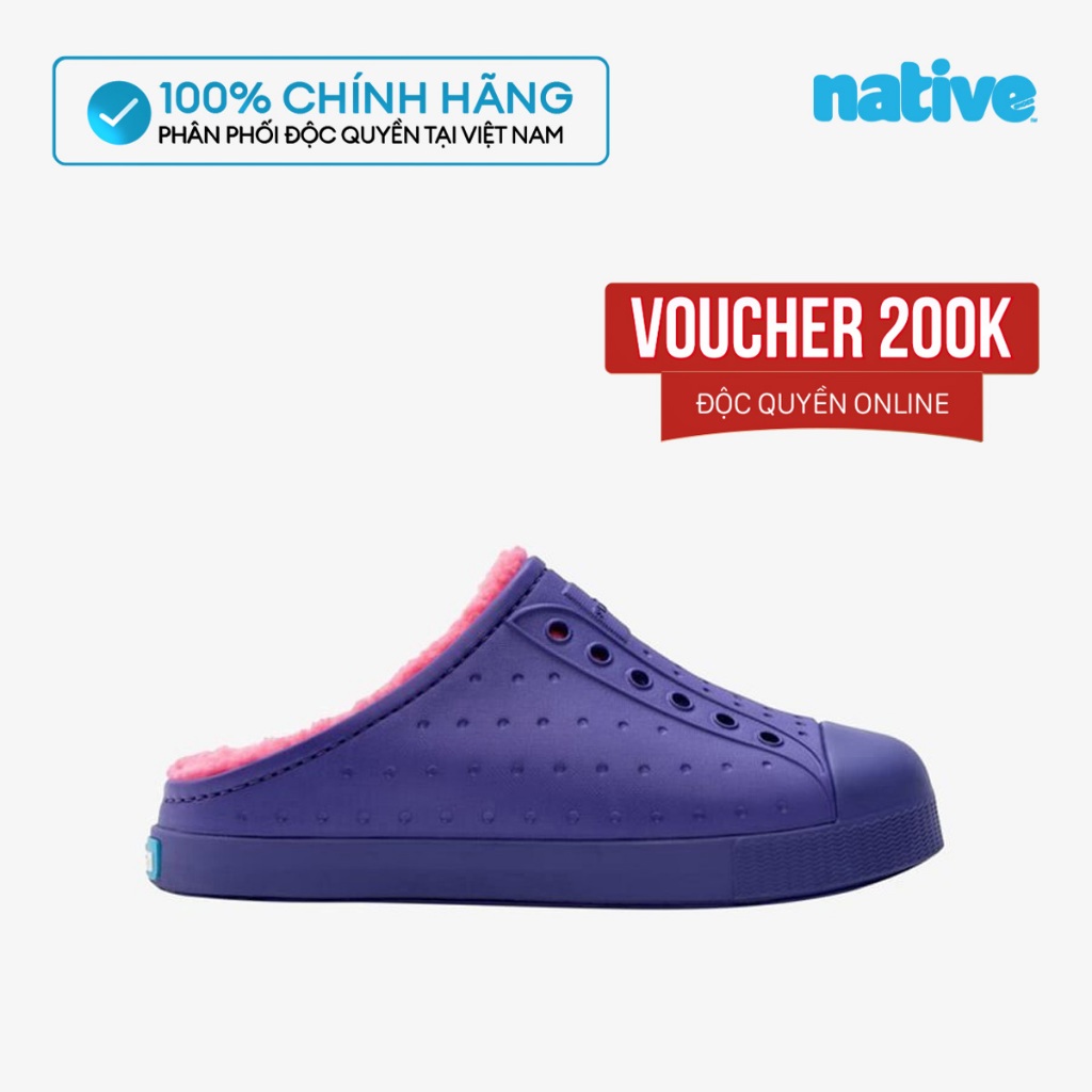 Giày Mules Trẻ Em Unisex NATIVE Jefferson Cozy Child