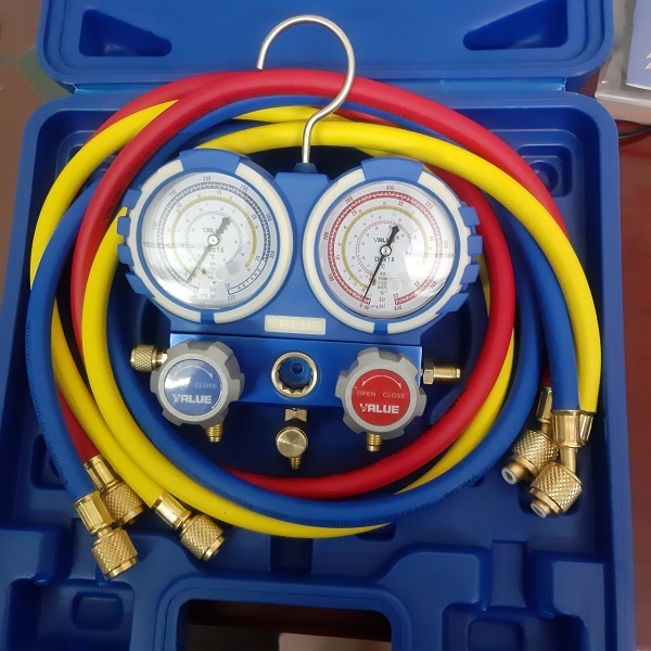 Đồng hồ nạp gas lạnh R410A Value VMG-2-R410A-B