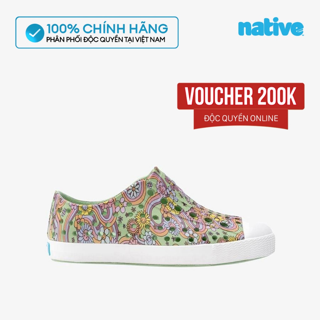 Giày Lười Trẻ Em Unisex NATIVE Jefferson Print Junior