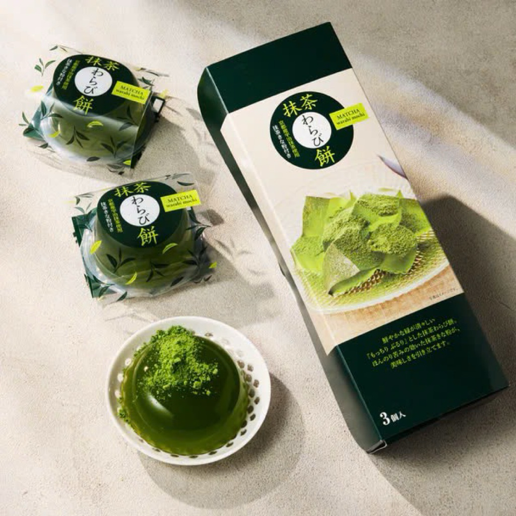 MOCHI WARABI MATCHA - MOCHI NỘI ĐỊA NHẬT BẢN - NHẬN ODER