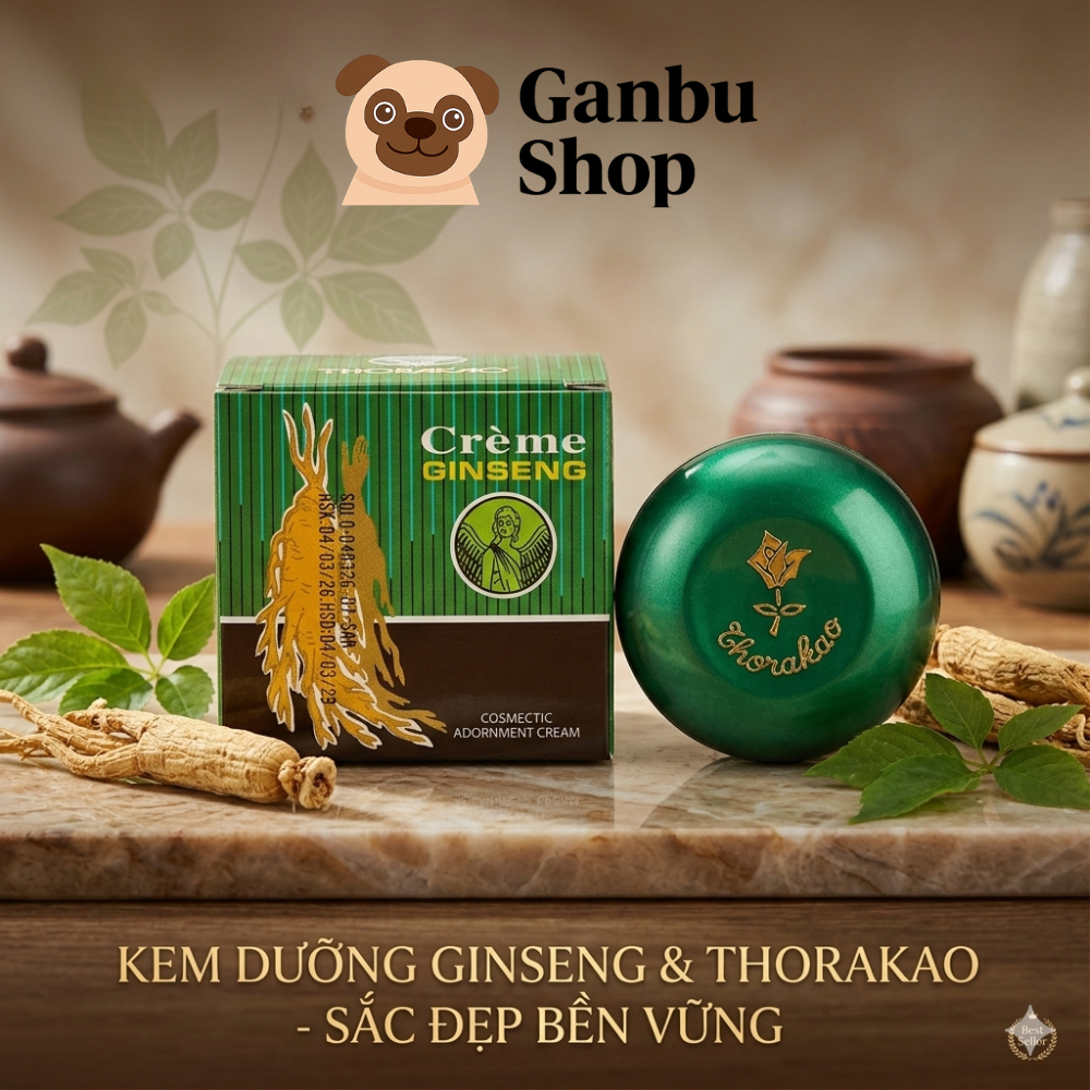 Kem Dưỡng Da Nhân Sâm Thorakao Bí Quyết Dưỡng Trắng Da, Giữ Ẩm, Tái Tạo Da Từ Nhân Sâm Thiên Nhiên