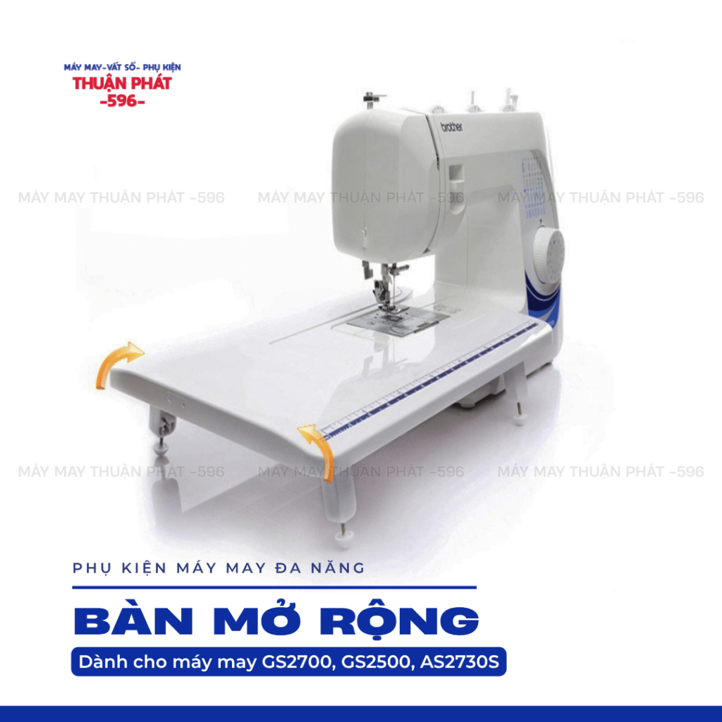 Bàn Mở Rộng Cho Máy May Brother AS2730S, GS2700, GS2500