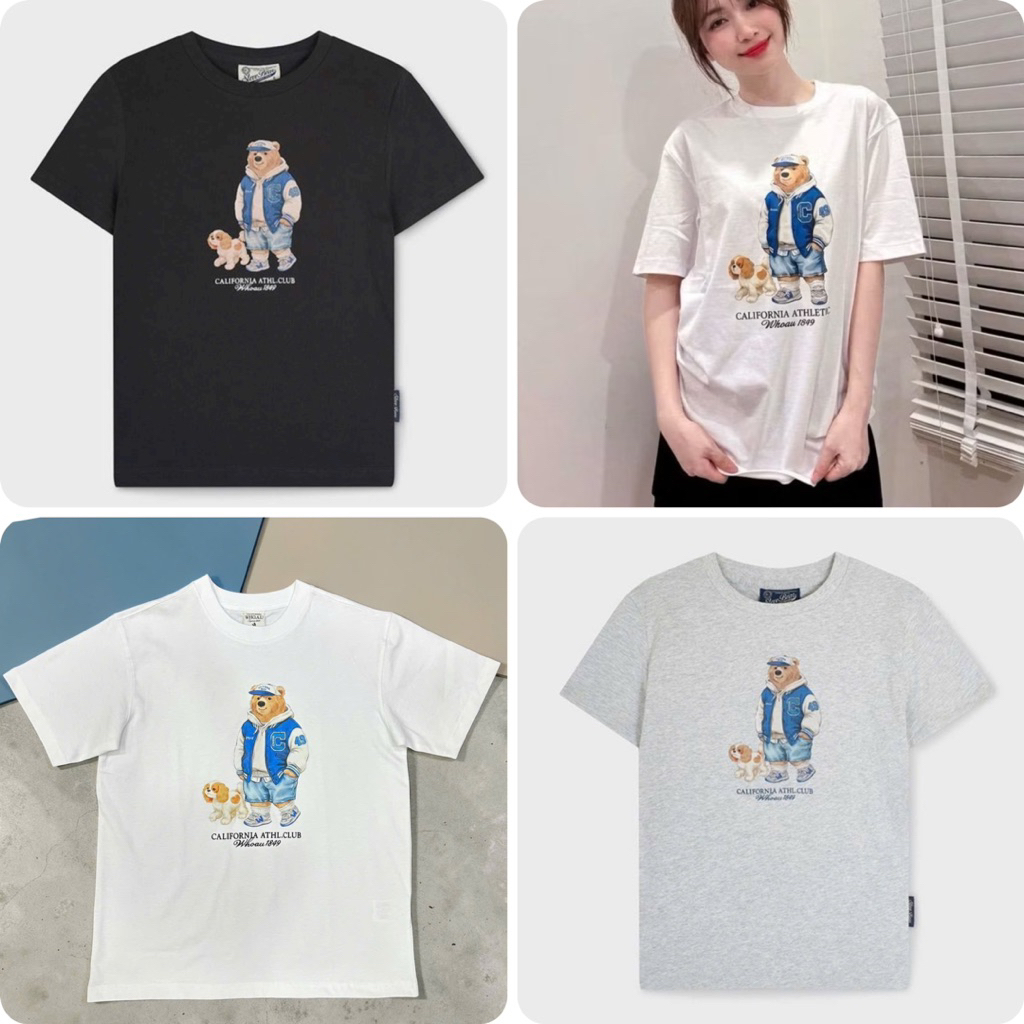 [ Who. a. u có sẵn ] Áo thun Who.a.u Steve Photo in lụa