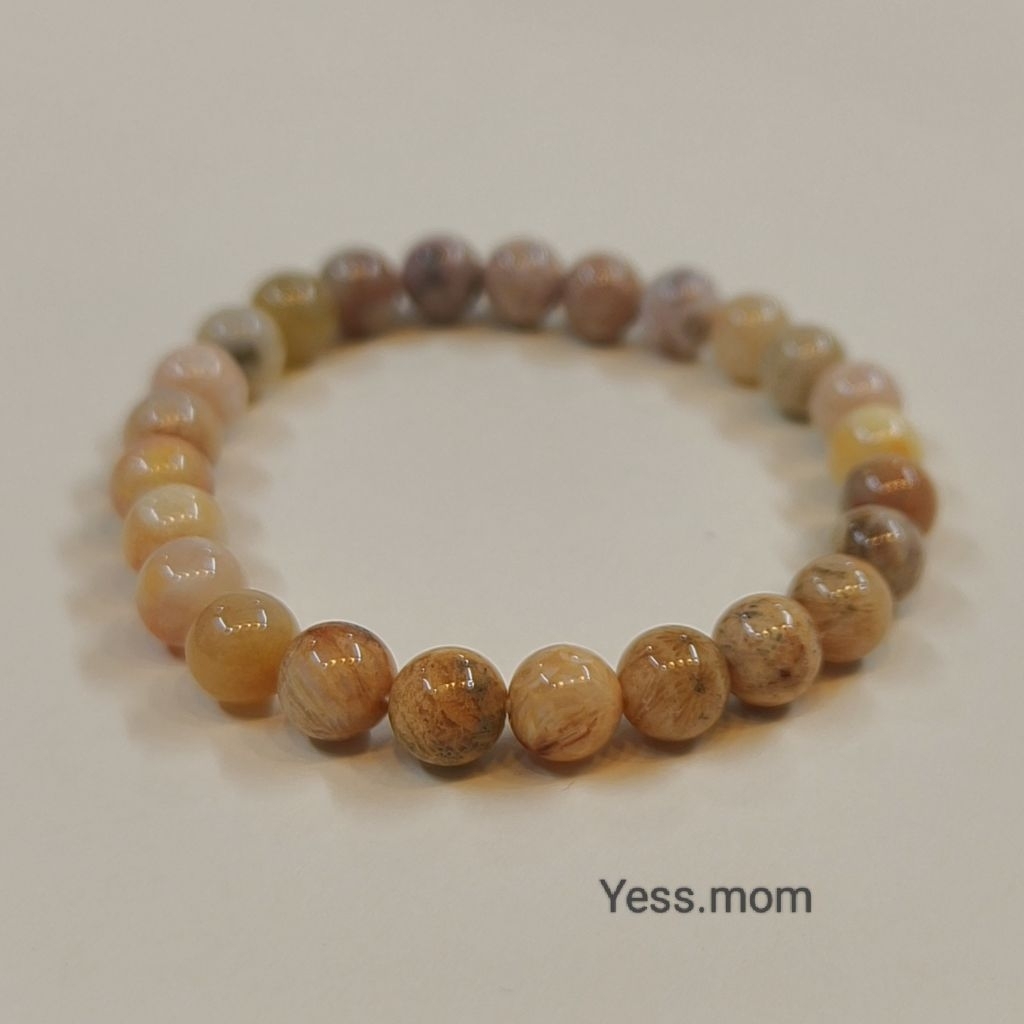 2603282 yess.mom Vòng tay đá thiên nhiên 100% bền bỉ với thời gian. Bạo kiểm định Liulab