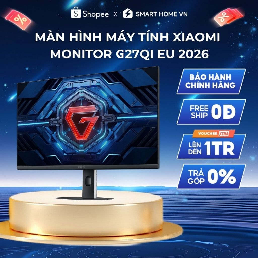 Màn Hình Gaming Xiaomi 2k Gaming Monitor G27Qi 2026 | 2K | 200Hz | 1ms |  - Bản Quốc Tế
