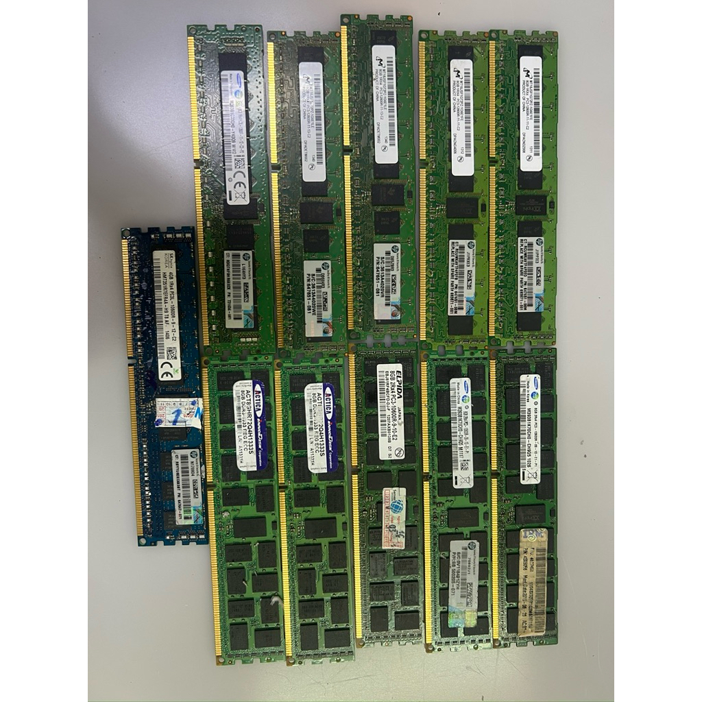 Ram 4gb  8gb 16gb ddr3 ecc lắp cho main sever