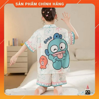 BỘ LỤA LATIN TAY CỘC QUẦN CỘC IN HỌA TIẾT 5D ĐÀNG YÊU CHO BÉ