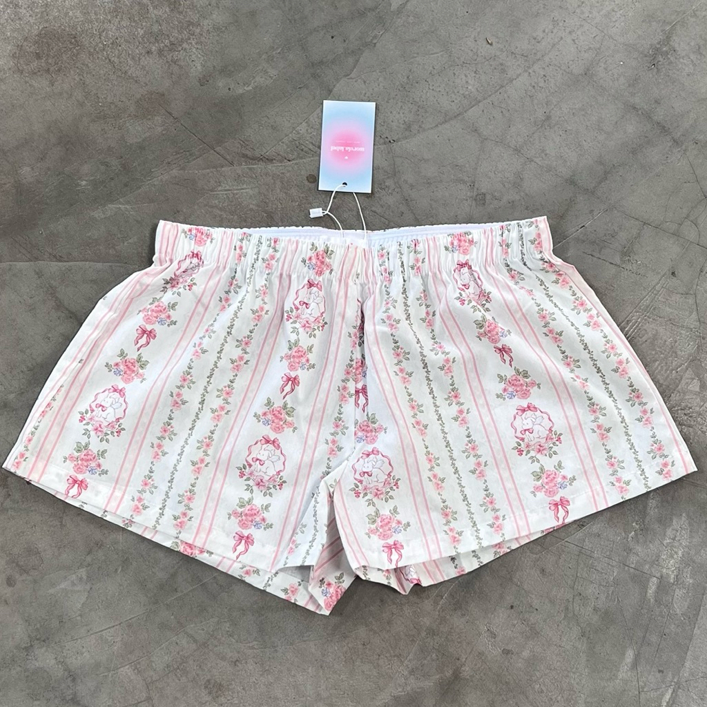 Baby short Rose Garden, quần short hoa , quần đùi thoáng mát