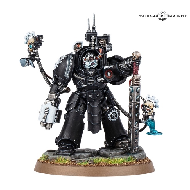 BỘ MÔ HÌNH WARHAMMER 40K IRON HANDS: CAANOK VAR
