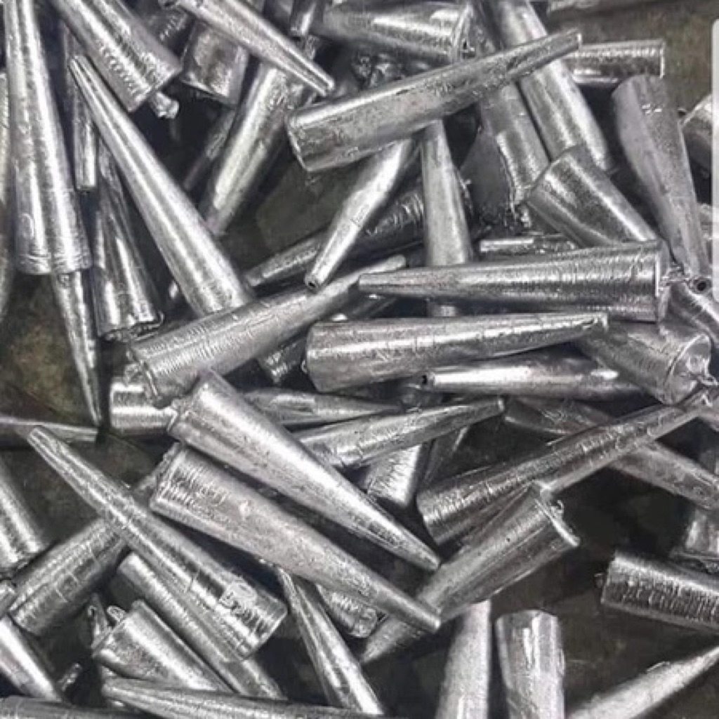 Chì Nhọn Câu Cá Sông, Suối, Vùng Nước Chạy, Chì Câu Cá,Chì câu Lăng xê,Chì