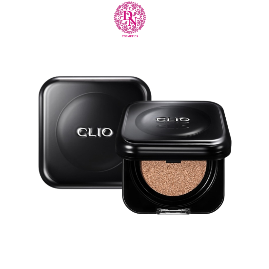 Phấn Nước Clio Kill Cover Founwear Cushion SPF40 PA++ Kèm Lõi 15gx2 - Vỏ Đen