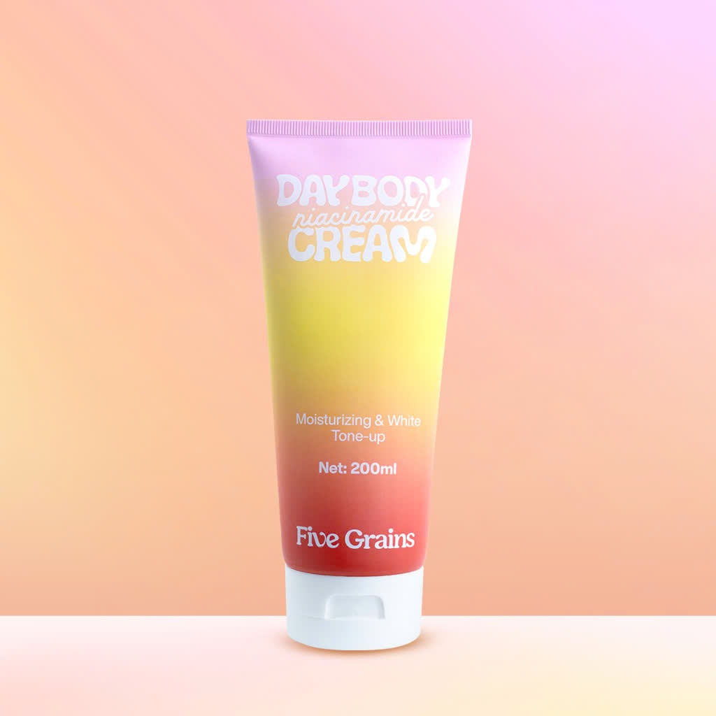 Kem dưỡng thể nâng tone Five Grains Daily Body Moisturizing & White Cream 200ml