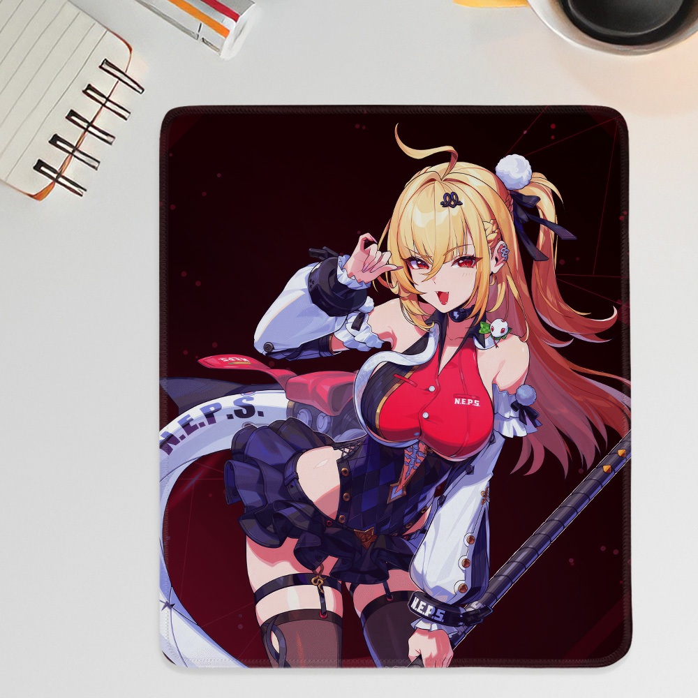 Lót chuột có viền Zenless Zone Zero Shunguang Miyabi Cissia Nangong Promeia 20x24cm in nhiệt màu đẹp