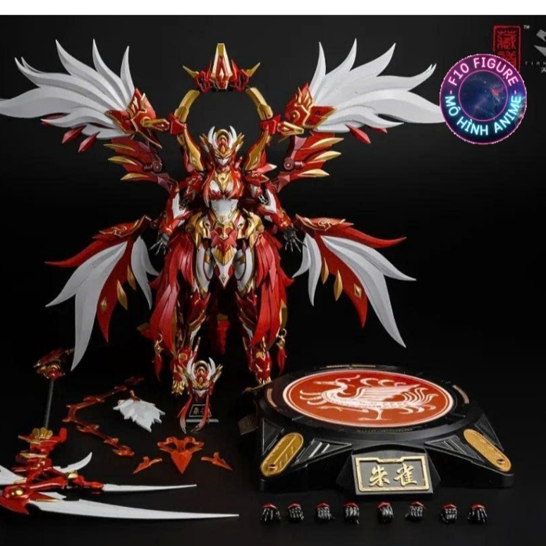 Mô hình Metal Build CangDao Model CD-03 1/72 Vermilion Bird (Chu Tước)
