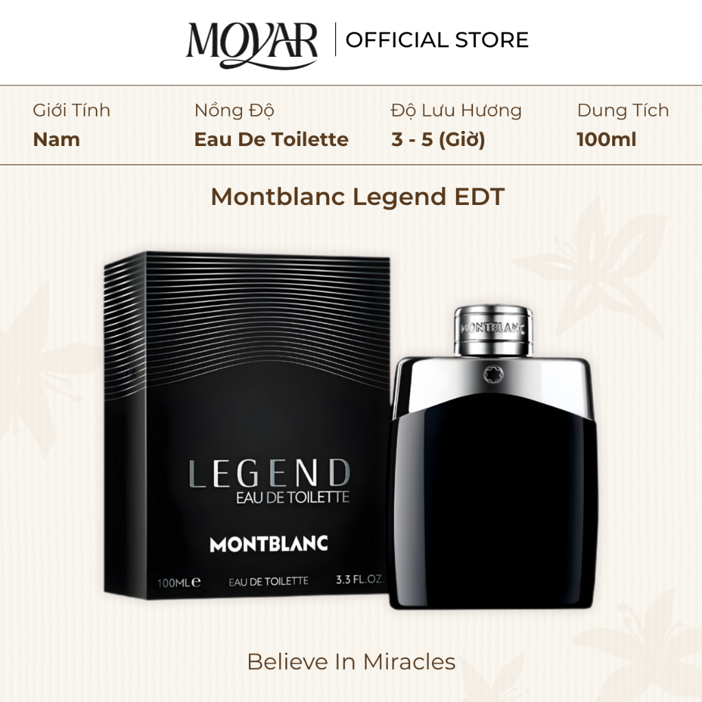 Nước Hoa Montblanc Legend EDT | Nước Hoa Nam Fullsize | Moyar Perfume