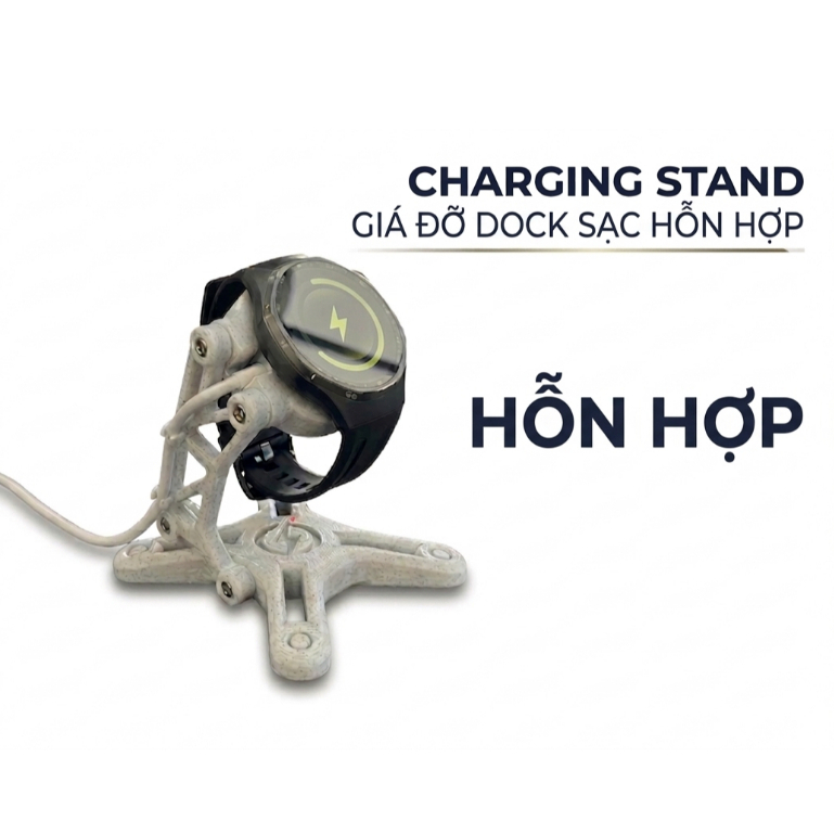 [Ver 1] Giá đỡ sạc đồng hồ Huawei Band, Redmi watch, Xiaomi, App.l,  Galaxy S3 - Ultra,...