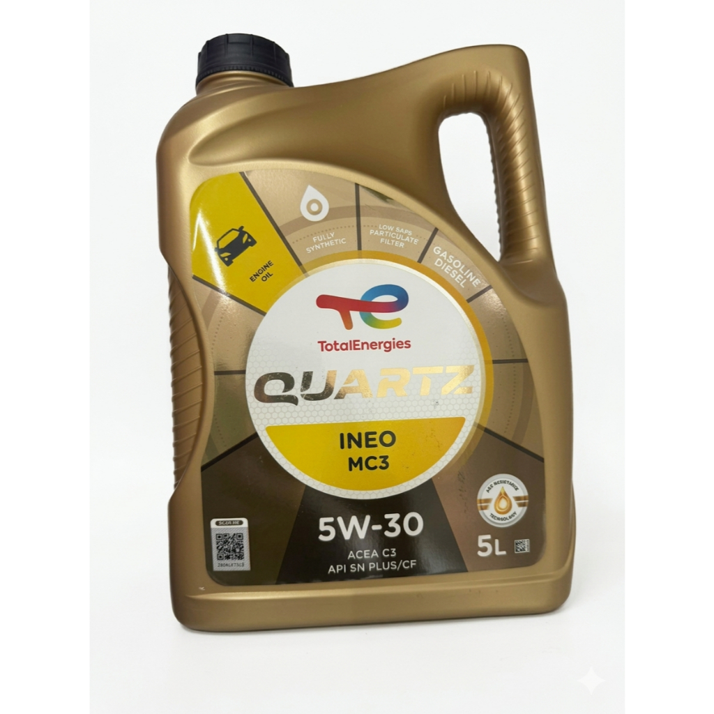 Dầu Nhớt Total Quartz INEO MC3 5W30 Dùng cho máy xăng và máy dầu (5 Lít)