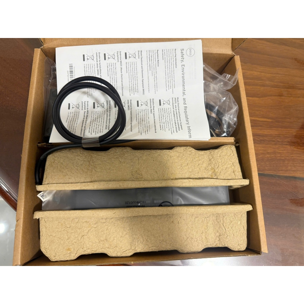 Docking Station Dell WD19S, hàng mới nguyên hộp chính hãng.