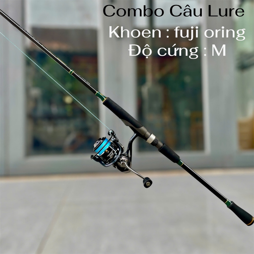 [Combo Câu Lure] Cần Pioner Emotion 2m1 + Máy Deukio VK 3000 + Dây Dù X8 Pioneer NinJa