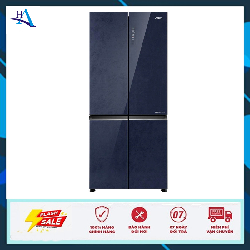Tủ lạnh Aqua Inverter 522 lít Multi Door AQR-MA600XA(WGL)U1 (Free Ship Nội Thành TP.HCM-Ngoài Tỉnh L