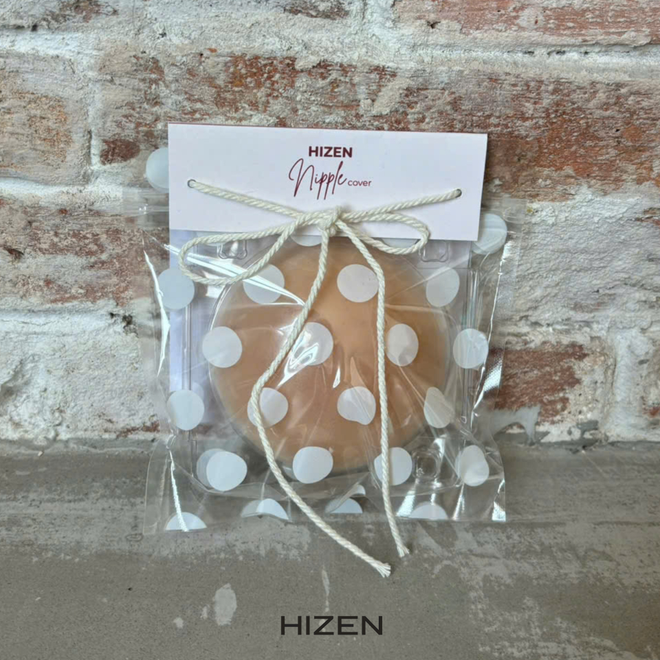 HIZEN | Miếng Dán Ngực Silicon Tái Sử Dụng Nhiều Lần | NIPPLE COVER