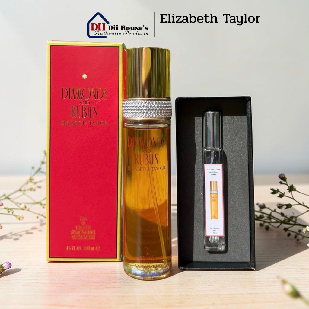 Chiết 10ml - Nước hoa nữ Elizabeth Taylor Diamonds & Rubies EDT 10ml.