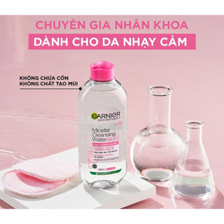 Nước Tẩy Trang Garnier giúp làm sạch da, dịu nhẹ dành cho mọi mọi da