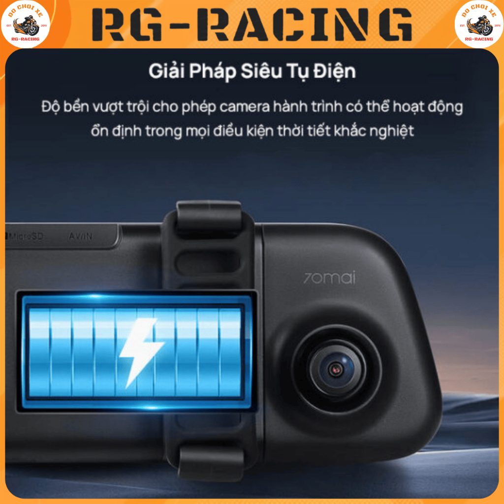 Cam Hành Trình Ô Tô 70mai S500 Ghi Hình 3K HDR Cho Chất Lượng Hình Ảnh Vượt Trội