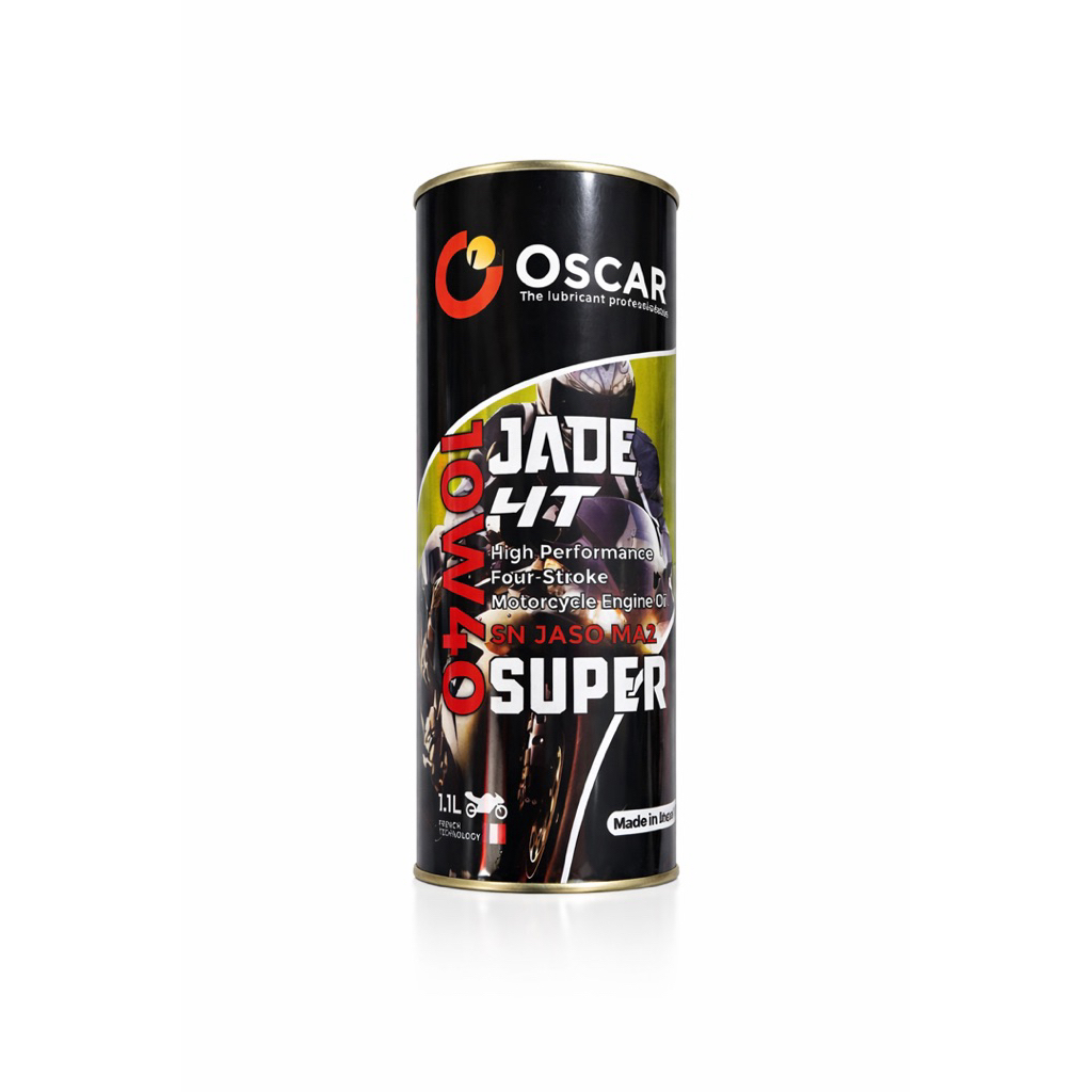 Nhớt Oscar Jade 4T Super 10W40 dành cho xe sô, côn tay - Nhập khẩu UAE