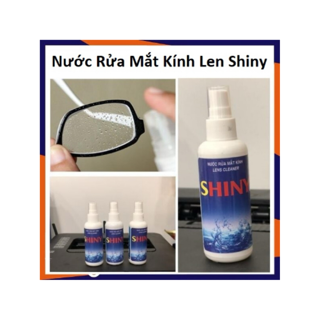 Nước Rửa Mắt Kính Len Shiny 100ML