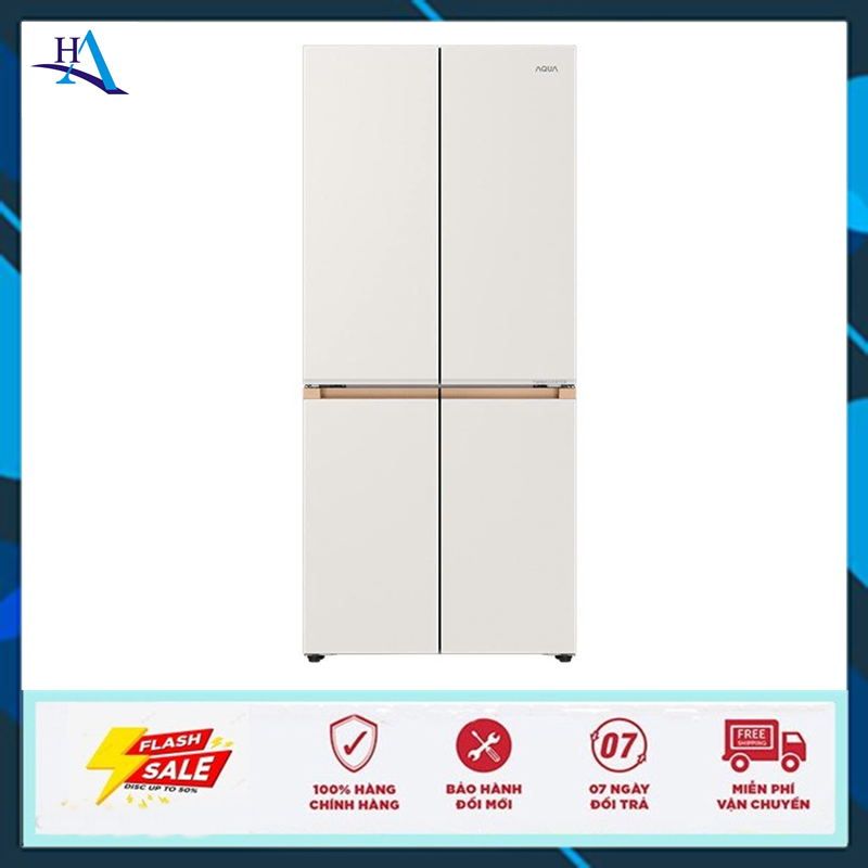 Tủ lạnh Aqua Inverter 508 lít Multi Door AQR-MA580XA(MC)U1 (Free Ship Nội Thành TP.HCM-Ngoài Tỉnh Li