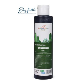 Màu Siro thực phẩm xanh rêu 210g