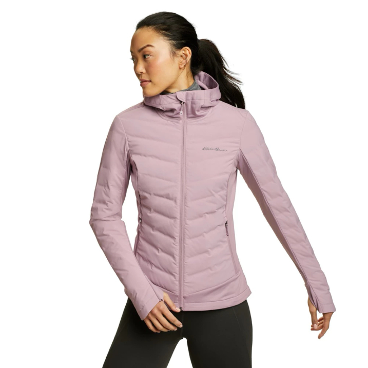 (Hybrid) Áo khoác (-5•C) đi lạnh Outdoor Eddie Bauer áo khoác nữ lông vũ đi lạnh siêu nhẹ chống ấm á