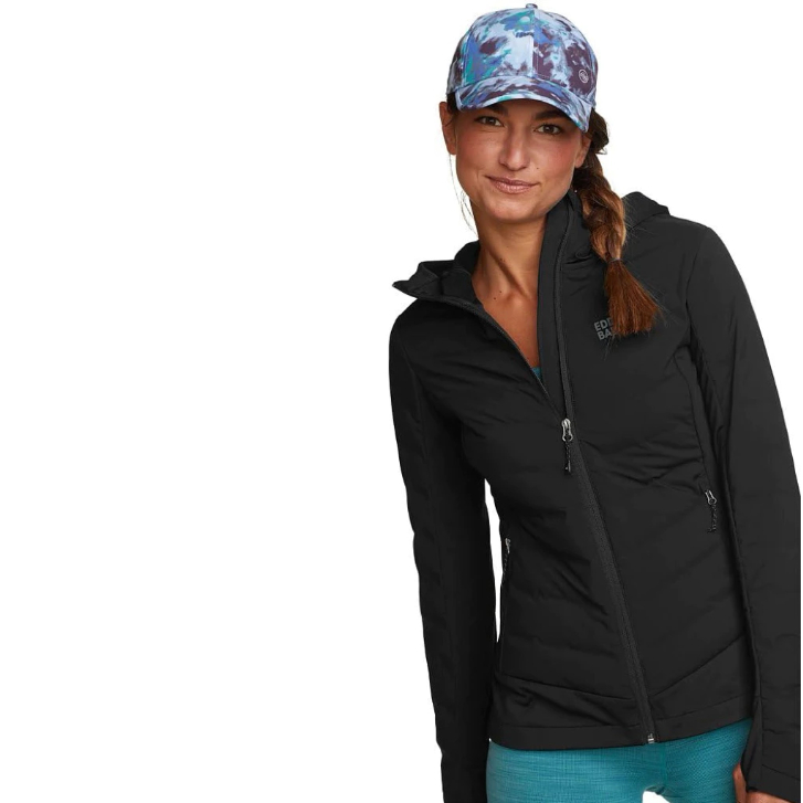 (Hybrid) Áo khoác (-5•C) đi lạnh Outdoor Eddie Bauer áo khoác nữ lông vũ đi lạnh siêu nhẹ chống ấm á