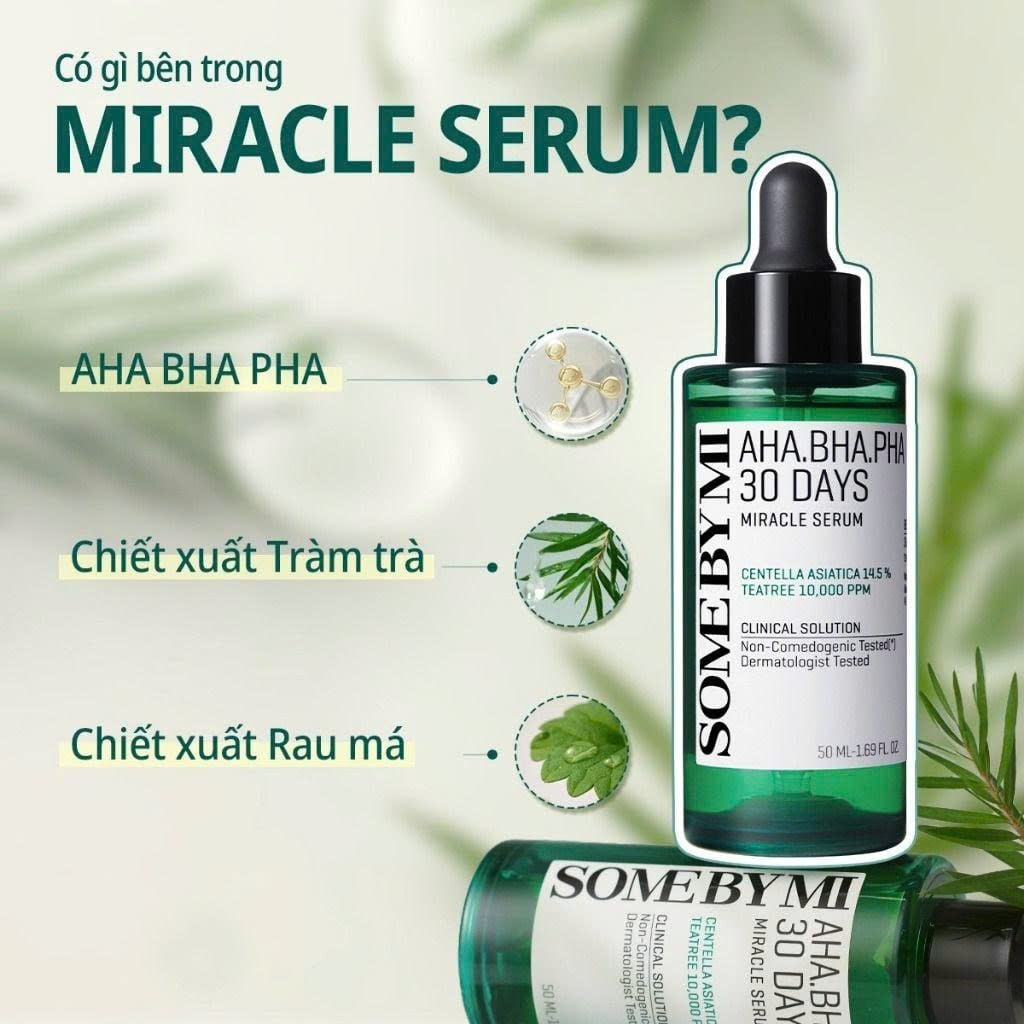 Tinh chất Some By Mi AHA-BHA-PHA 30 Days Miracle Serum 50ml