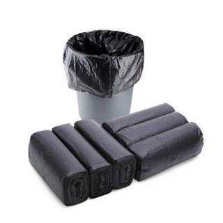 Bao Rác 3 Cuộn Màu Đen Bền Bỉ Chống Thấm Dùng Gia Đình & Công Nghiệp