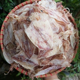 Khô mực bầu Sông Đốc Cà Mau size nhỏ 120-130 con/ký (Đồng tiền lớn) - Mực size nhỏ nướng, chiên, rim ngon
