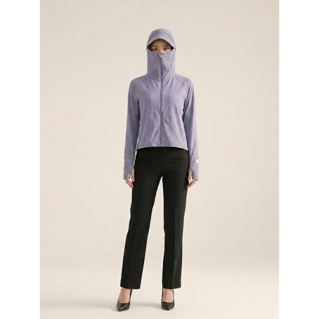 [NEW 2026] Áo chống nắng làm mát SunStop® Cooling nữ 10005947 dáng ngắn mũ có lưỡi trai