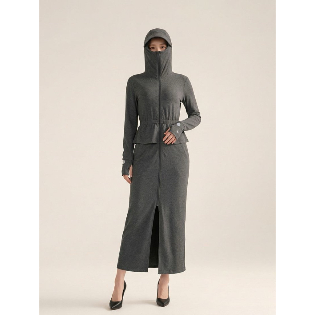 [NEW 2026] Áo chống nắng  SunStop Cooling nữ 10005945 nắng tà peplum trang trí