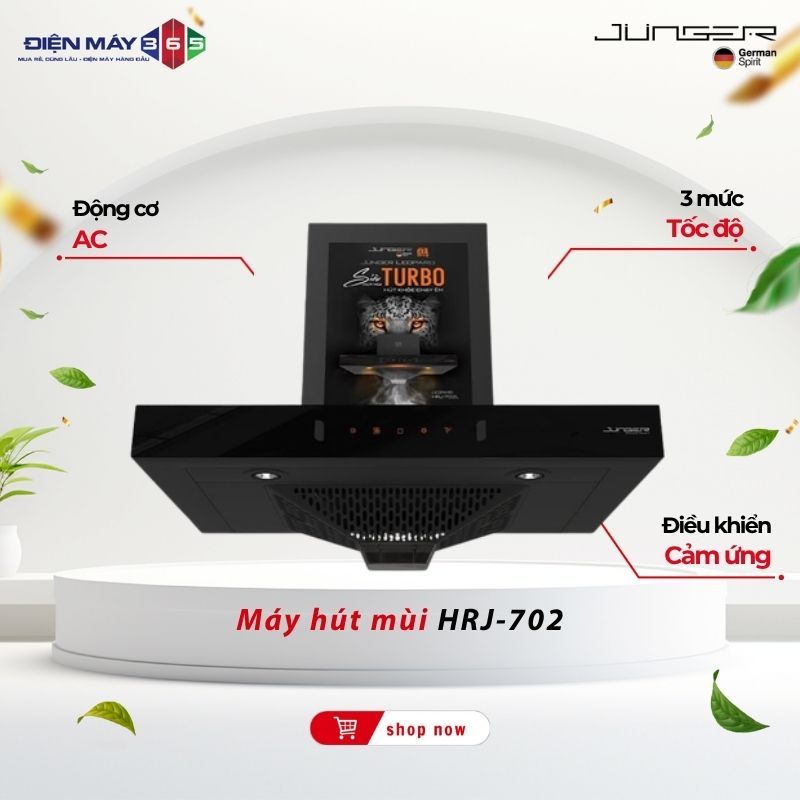 Máy Hút Mùi Junger HRJ-702 – Treo Tường Thiết Kế Hiện Đại