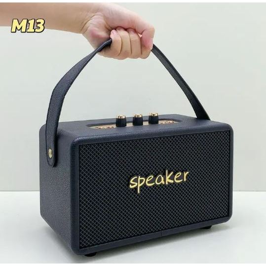 Loa Bluetooth M13 Công Suất Lớn, loa bluetooth bass mạnh pin trâu, loa bluetooth mini âm thanh 3D - 