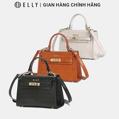 Túi xách nữ ELLY EL332 túi đeo chéo đeo vai xách tay da tổng hợp cao cấp thời trang